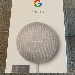Google nest mini BRAND NEW NEVER OPENED